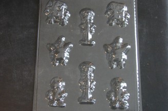 320sp Wet Robert Friends Pieces Chocolate or Hard Candy Mold